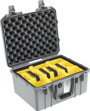 Load image into Gallery viewer, Pelican 1507 Grey Padded Dividers UPDATED LATCHES