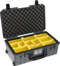 Load image into Gallery viewer, Pelican 1535 Graphite Padded Dividers UPDATED LATCHES