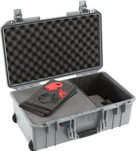 Load image into Gallery viewer, Pelican 1535 Grey Trek Foam Hybrid UPDATED LATCHES