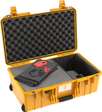 Load image into Gallery viewer, Pelican 1535 Yellow Trek Foam Hybrid UPDATED LATCHES