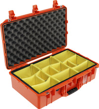 Load image into Gallery viewer, Pelican 1555 Orange Padded Dividers UPDATED LATCHES