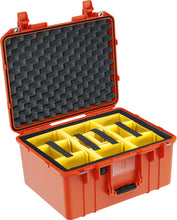 Load image into Gallery viewer, Pelican 1557 Orange Padded Dividers UPDATED LATCHES