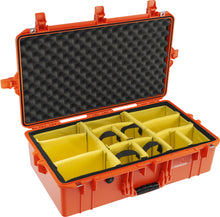 Load image into Gallery viewer, Pelican 1605 Orange Padded Dividers UPDATED LATCHES
