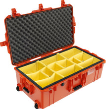 Load image into Gallery viewer, Pelican 1615 Orange Padded Dividers UPDATED LATCHES