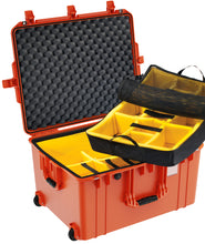 Load image into Gallery viewer, Pelican 1637 Orange Padded Dividers UPDATED LATCHES
