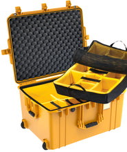 Load image into Gallery viewer, Pelican 1637 Yellow Padded Dividers UPDATED LATCHES