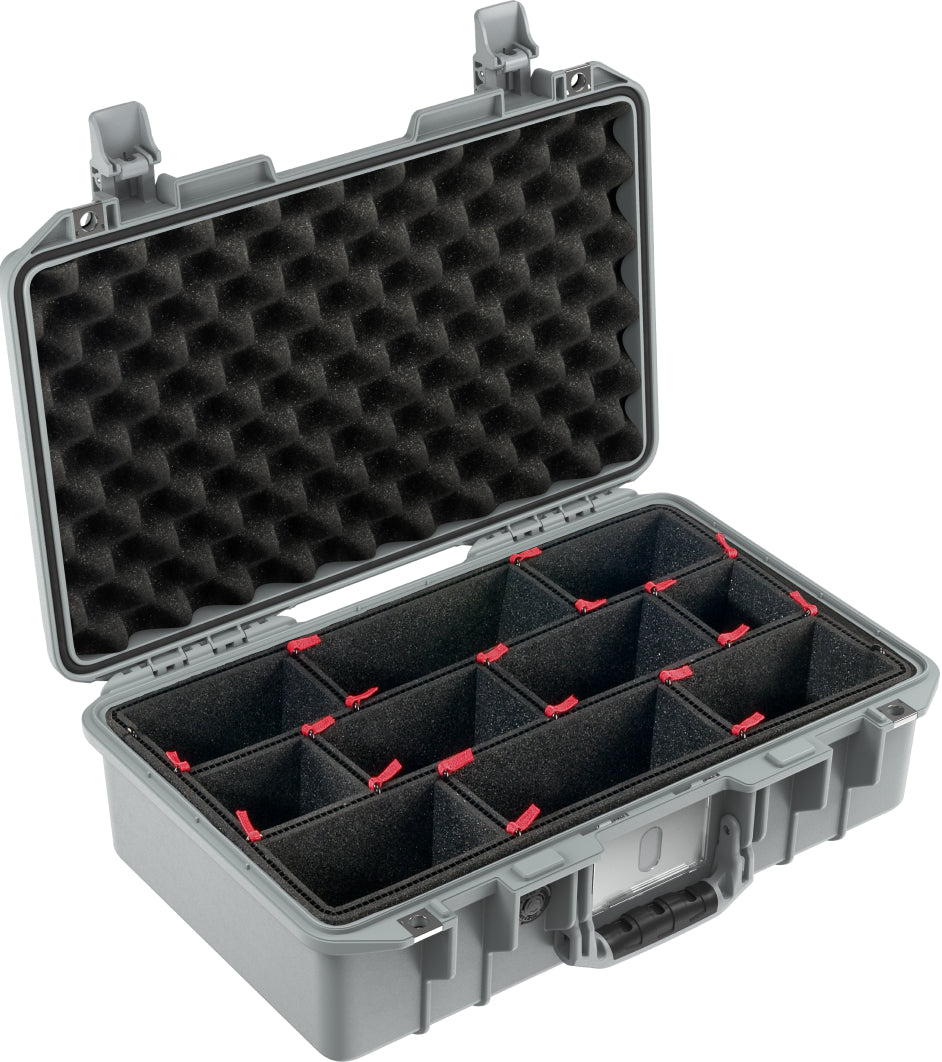 Pelican 1485 Grey TrekPak UPDATED LATCHES