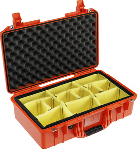 Pelican 1525 Orange Padded Dividers UPDATED LATCHES