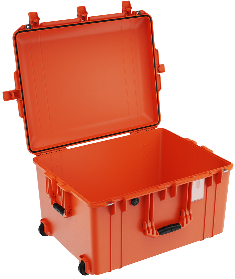 Pelican 1637 Orange No Foam UPDATED LATCHES